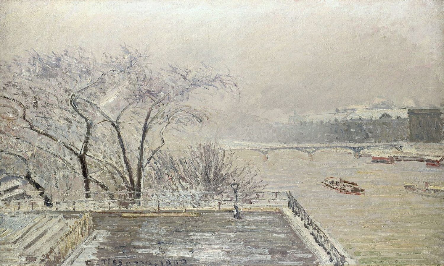 Baby, It's Cold Outside: Snowy Paintings | DailyArt Magazine