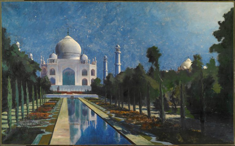 Taj Mahal: James Rogers Rich, Taj Mahal in the Moonlight, ca. 1900. Harvard Art Museum, Cambridge, MA, USA.
