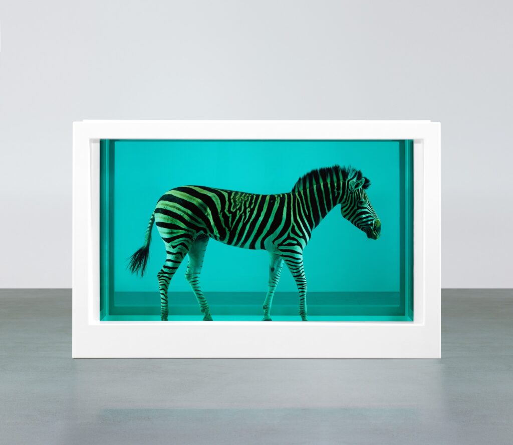 Taxidermy in art: Damien Hirst, The Incredible Journey, 2008. Artist’s website.
