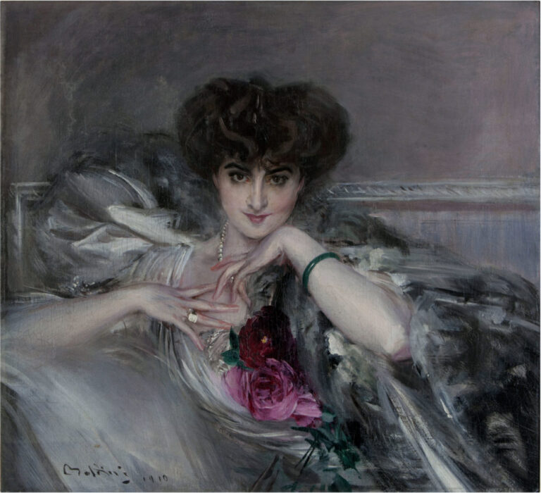 Giovanni Boldini: Giovanni Boldini, Princess Catherine Radziwill, 1910, private collection.
