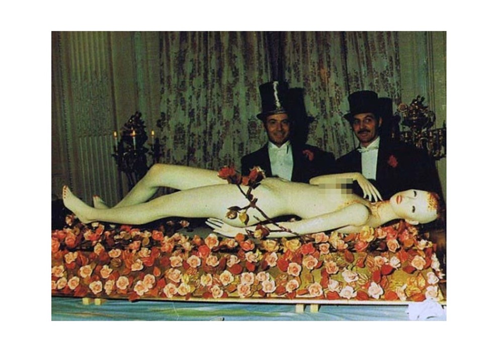 Squid Game: The Rothschild’s Surrealist Ball, 1972, Ferrières-en-Brie, France. AnOther.
