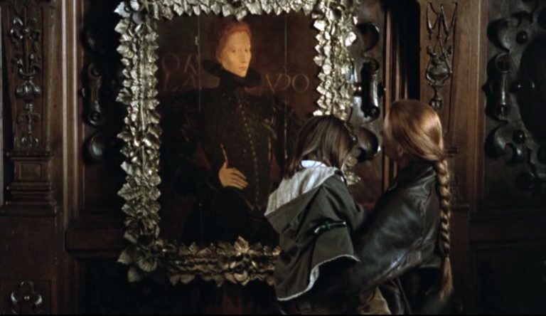 Paintings film Orlando: Screenshot from the film Orlando(1992). Source: irecommend.ru.
