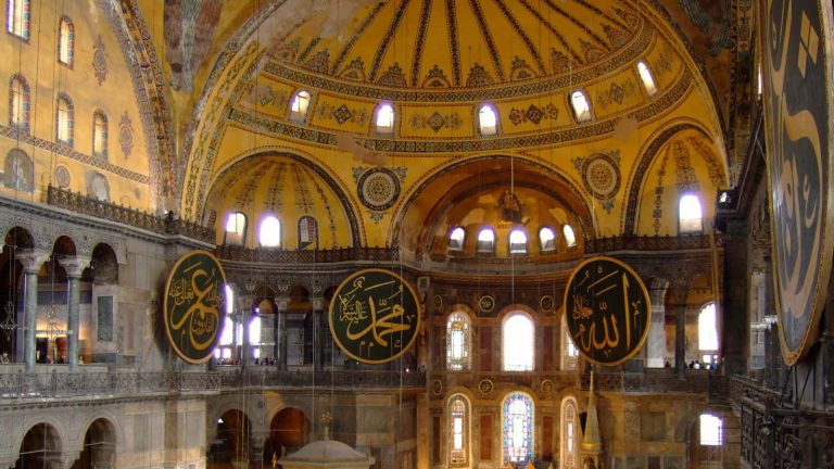 Hagia Sophia mosque: Hagia Sophia, Istanbul, Turkey. Brian Suda/Flickr. Detail.
