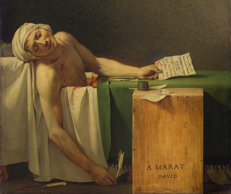 royal museums of fine arts belgium: Jacques-Louis David, The Death of Marat, 1793, Royal Museums of Fine Arts of Belgium, Brussels, Belgium. Detail.
