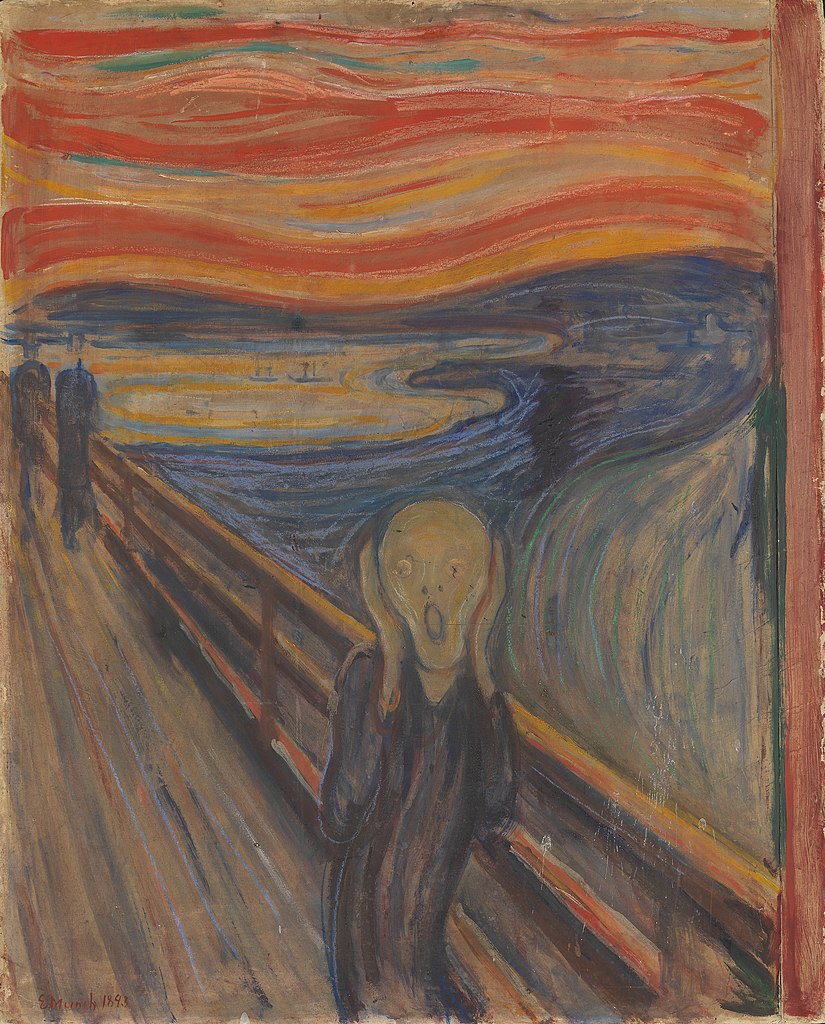 Squid Game: Edvard Munch, The Scream of Nature, 1893, National Museum of Art, Architecture and Design, Oslo, Norway.
