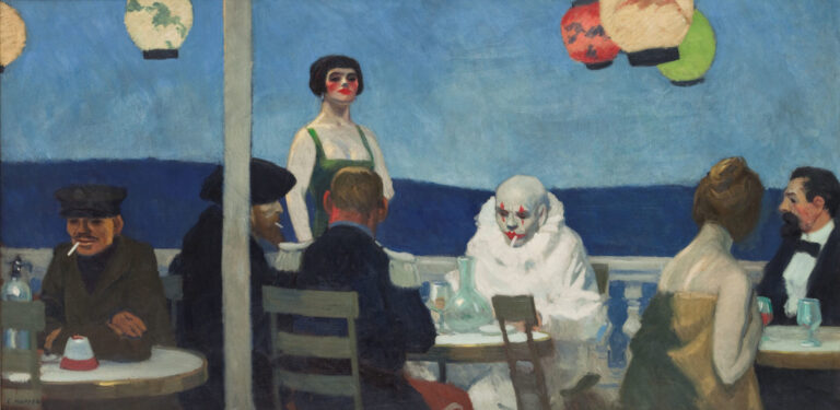 Edward Hopper Soir Bleu: Edward Hopper, Soir Bleu, 1914, Whitney Museum of American Art, New York
