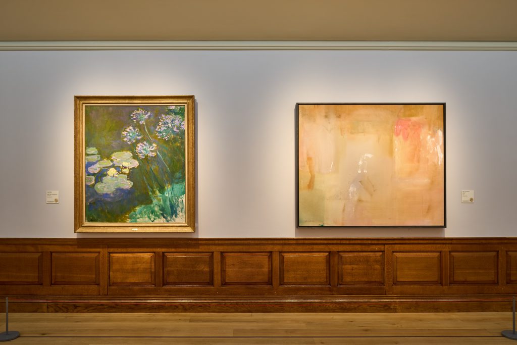 helen frankenthaler dulwich: Installation view, Radical Beauty, 2021, Dulwich Picture Gallery, London, UK. Photo by Alick Cotterill.

