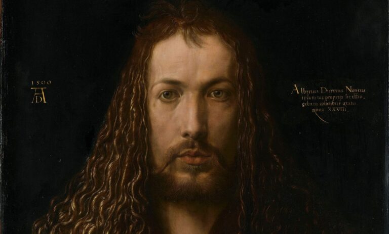Famous German Paintings Series: Albrecht Dürer's 'Self-Portrait at 28'
