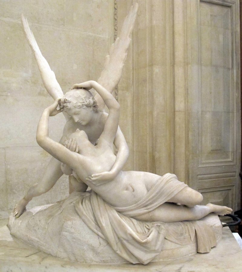 Canova and his World: Antonio Canova, Cupid and Psyche, 1787–1793, Louvre, Paris, France.
