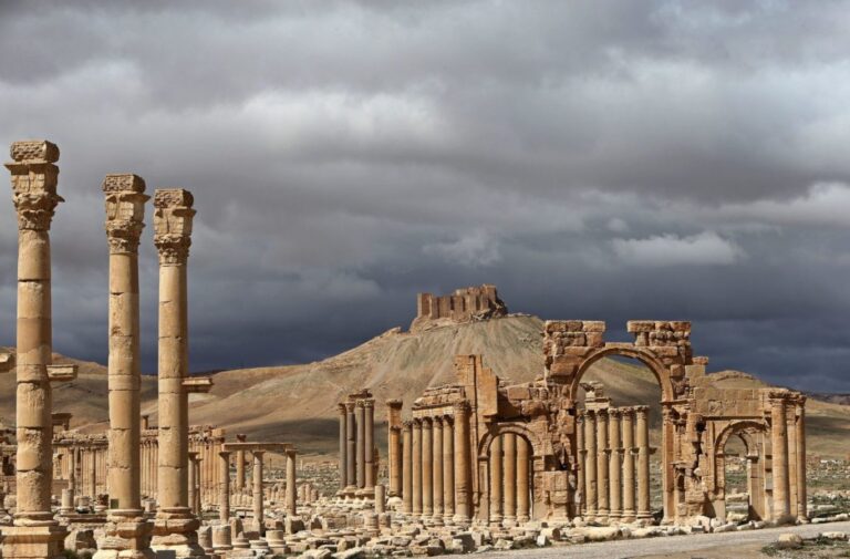 Khaled al Asaad: The ruins of Palmyra in Syria. Photograph by JOSEPH EID/AFP/Getty. Source: The New Yorker.

