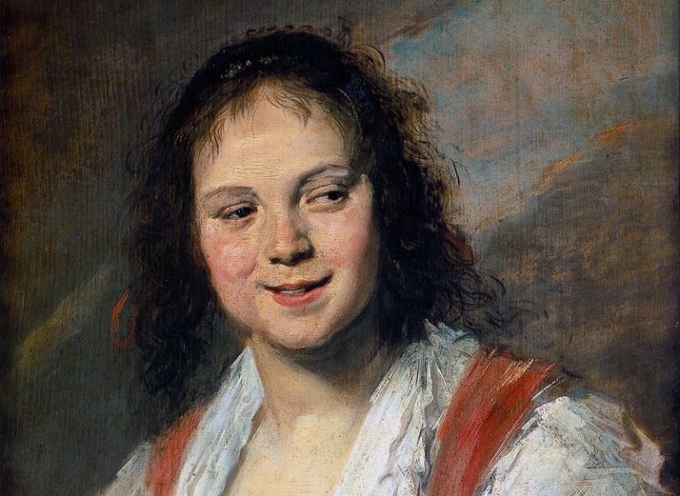 Frans Hals' portraits: Frans Hals, The Gypsy Girl, c. 1625-30, Louvre, Paris, France.
