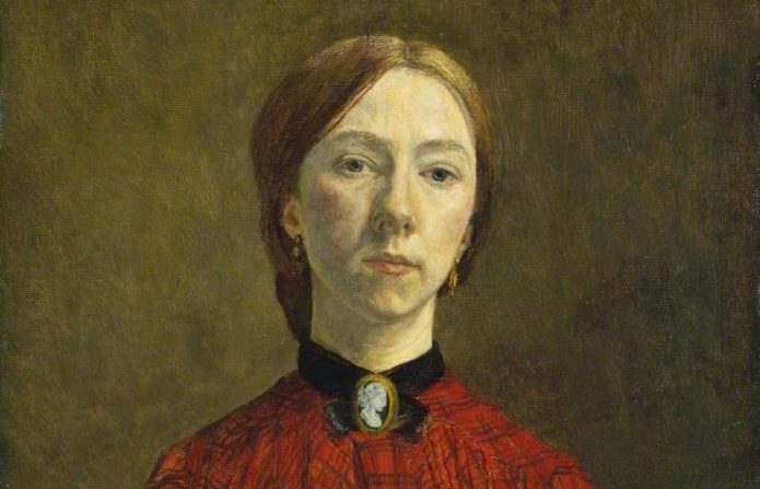 katy hessel: Gwen John, Self-Portrait,1902,  Tate, London, UK