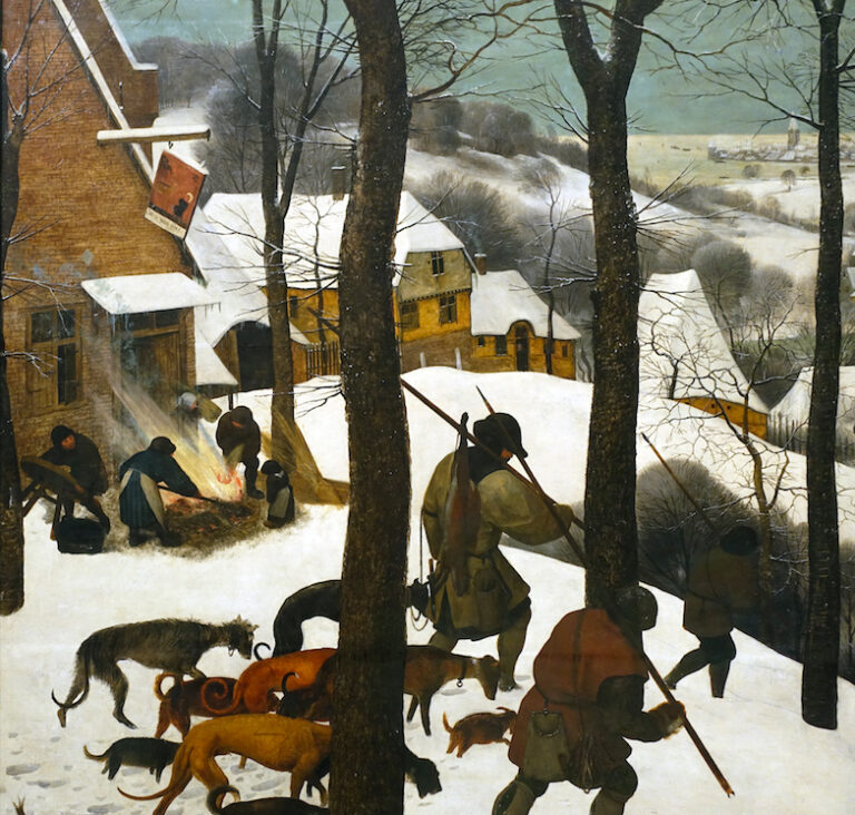 Pieter Bruegel, Hunters in the Snow DailyArt Magazine Art History