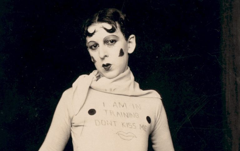 Claude Cahun: Claude Cahun, I am in training, don’t kiss me, 1927, Jersey Heritage Collection, Jersey, UK. Detail.
