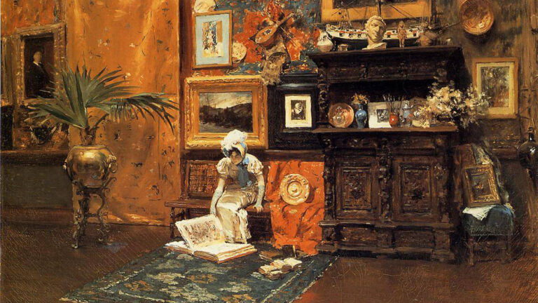 William Merritt Chase: William Merritt Chase, In the Studio, 1881, Brooklyn Museum, New York City, NY, USA.
