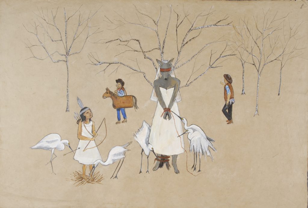Julie Buffalohead (Ponca, b. 1972), The Confirmation, 2009, National Museum of the American Indian (NMAI), U.S.A.