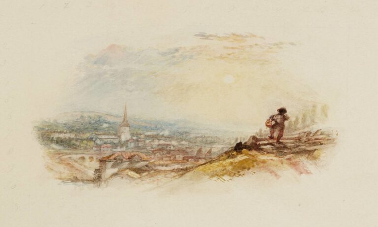 on the move: Joseph Mallord William Turner , Leaving Home, ca. 1830-1832, Tate: London, 2019
