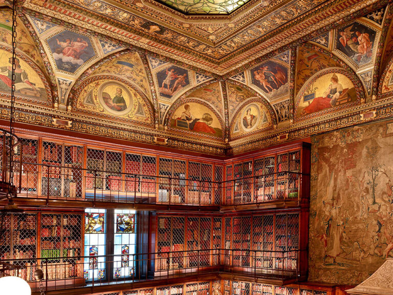 world's most beautiful libraries: Morgan Library, New York, NY, USA. Institution’s website.
