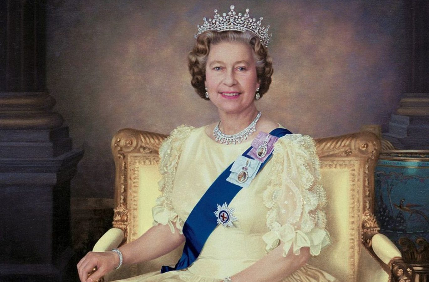 Mara McGregor, Her Majesty Queen Elizabeth II, 1991, The Royal Corps of Tra...