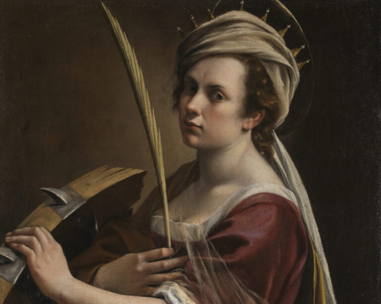 Artemisia Gentileschi, Self Portrait as Saint Catherine of Alexandria