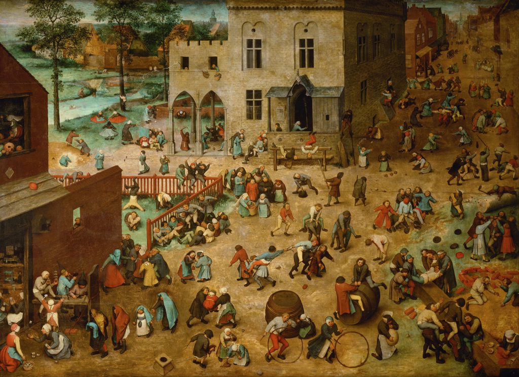 Pieter Bruegel the Elder, Children’s Games, 1560, Kunsthistorisches Museum, Vienna, Austria