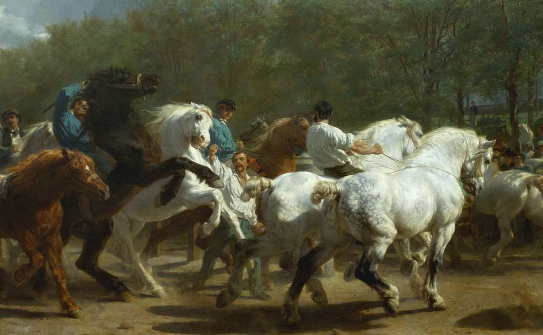 The Horse Fair by Rosa Bonheur DailyArt Magazine