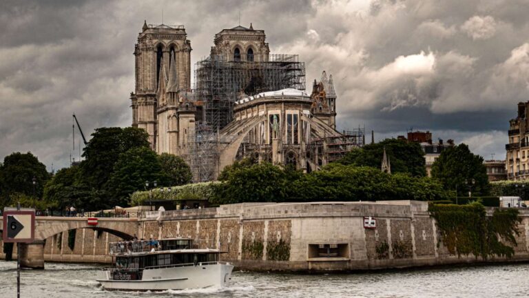 Notre-Dame de Paris restoration: Notre-Dame de Paris in June 2019 (detail). Photo by Steven Penton via Flick (CC BY 2.0).

