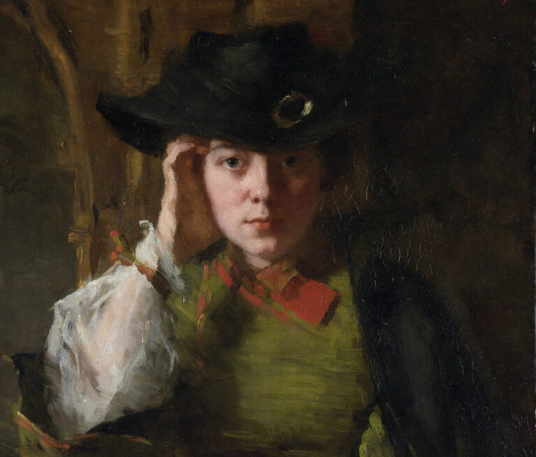 Thérèse Schwartze: Thérèse Schwartze, Portrait of Lizzy Ansingh, 1902, Rijksmuseum, Amsterdam, Netherlands.
