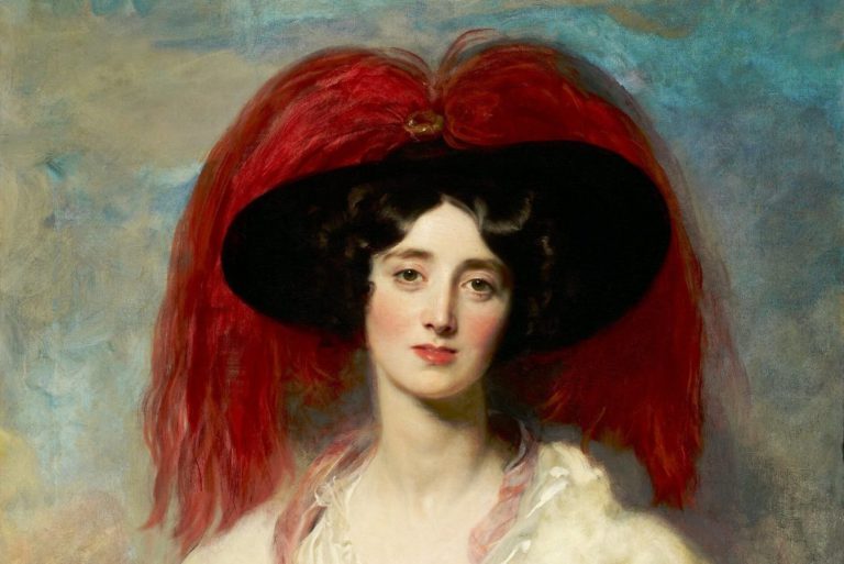 lady peel: Sir Thomas Lawrence, Julia, Lady Peel, detail, 1827, The Frick Collection, New York, USA.
