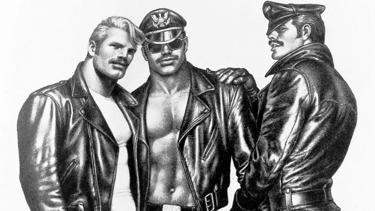 Tom of Finland art: Tom of Finland, Untitled. Tom of Finland Foundation. Detail.
