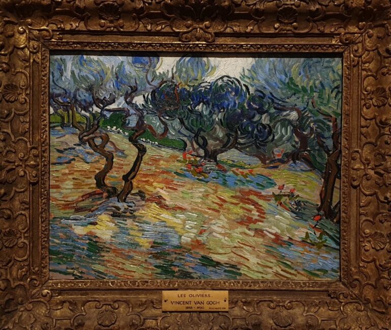 Van Gogh and Britain: Vincent van Gogh, Olive Trees, 1889, National Galleries of Scotland, phot. Joanna Kaszubowska
