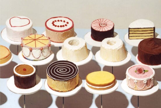 Wayne Thiebaud, Cakes, 1963