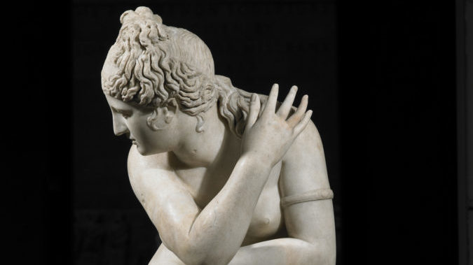 Venus in Art: Aphrodite or Crouching Venus, Second century AD, British Museum London. Royal Collection Trust /© His Majesty King Charles III
