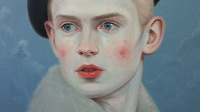 Kris Knight: Kris Knight, Loose Lips Sink Ships (Arthur), 2013, Private Collection. Detail.

