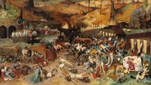 medieval bubonic plague art