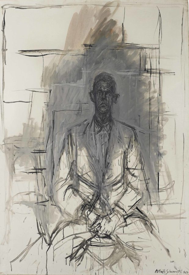 Giacometti's 'Final Portrait’: Alberto Giacometti, James Lord, 1964, Source: Christie’s

