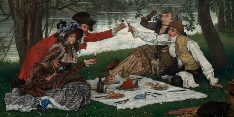 James Tissot: Partie Carrée, 1870