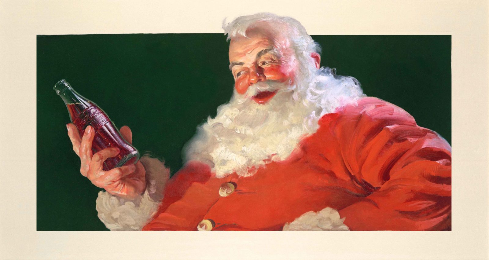 The Artist Behind the CocaCola Santa Claus DailyArt Magazine