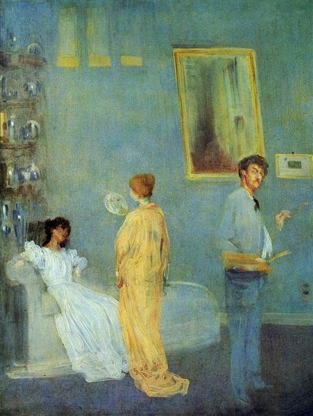 Whistler works: James Abbott McNeill Whistler, The Artist in His Studio, 1865–1866, Art Institute of Chicago, Chicago, IL, USA.
