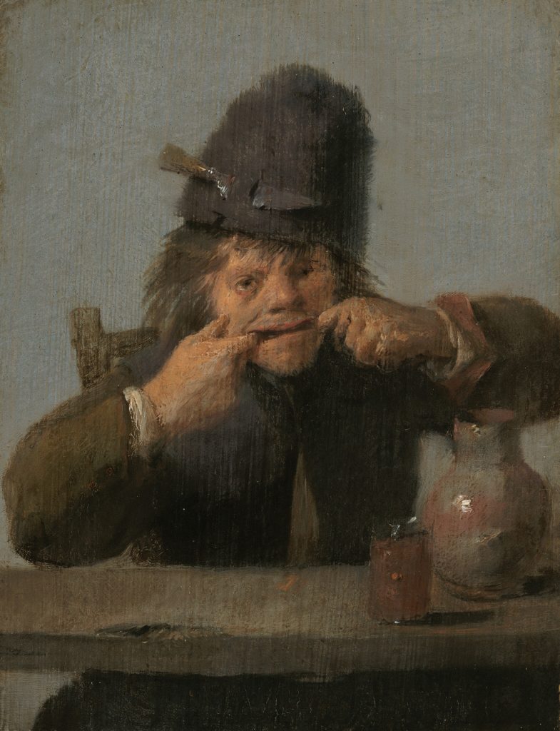  Adriaen Brouwer, Youth Making a Face, c. 1632-1635, National Gallery of Art, Washington, DC, USA.