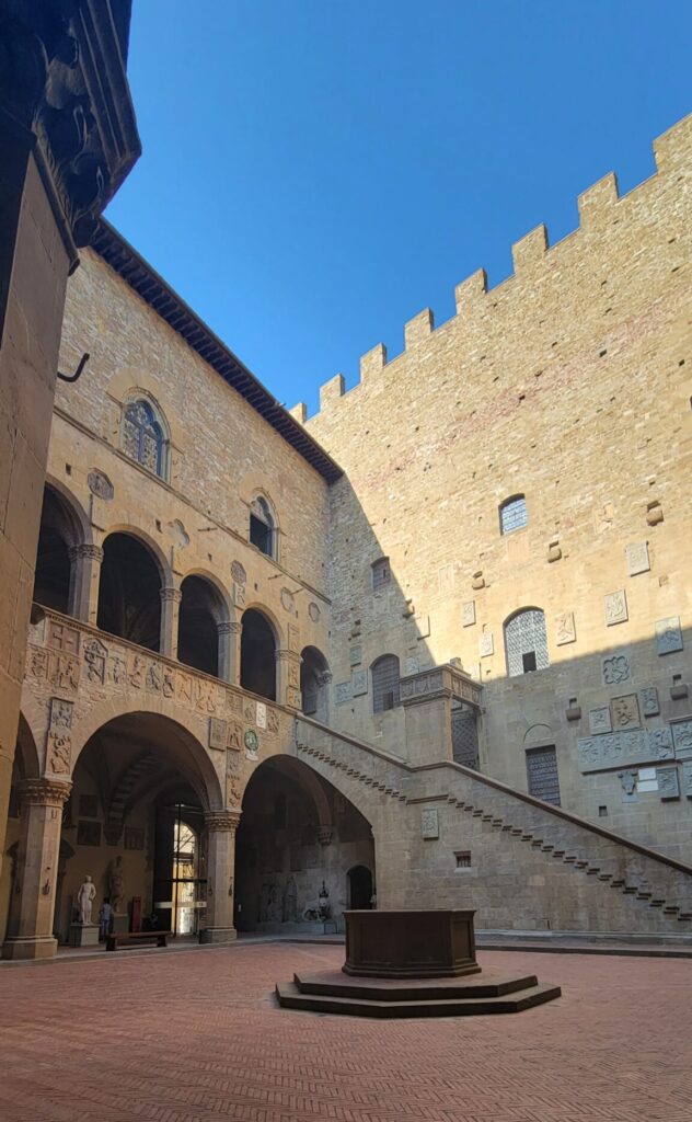 Bargello: The Courtyard, Bargello National Museum, 2021, Florence, Italy. Photo by the author.
