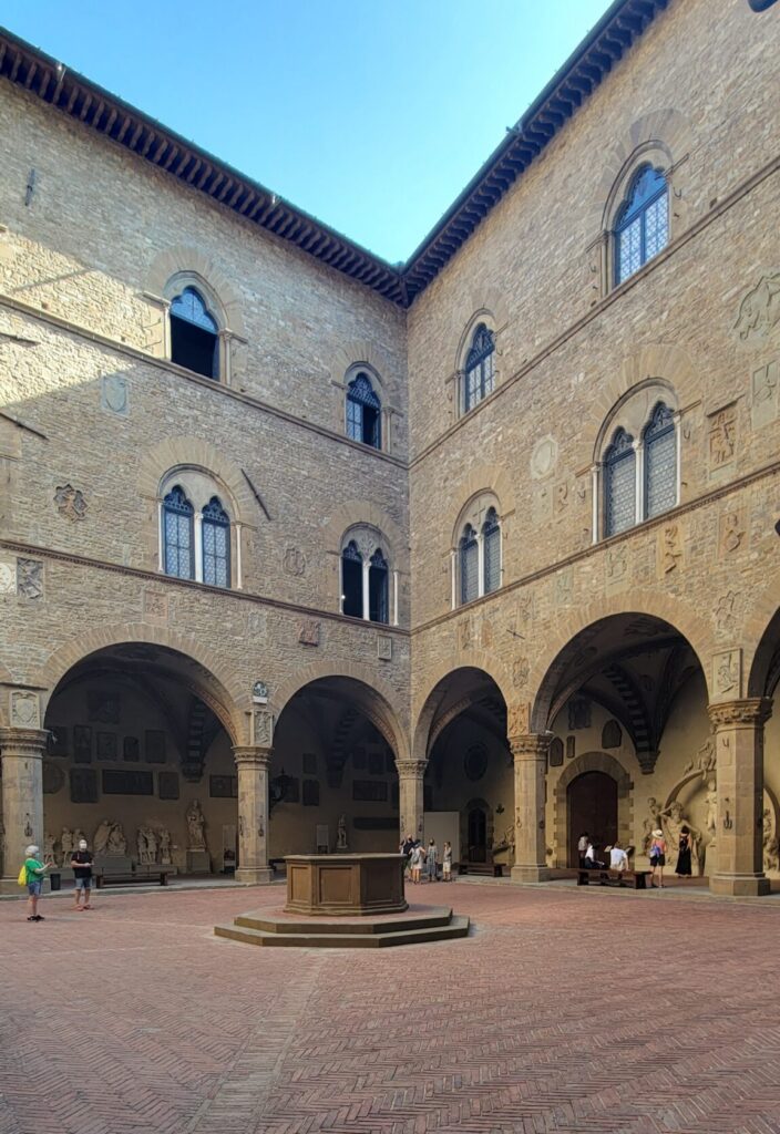 Bargello: View of the Courtyard, 2021, Bargello National Museum, Florence, Italy. Photo by author.
