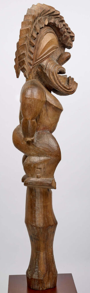 Kūka’ilimoku: Kūka’ilimoku, ca 1795-1822, ʻŌhiʻa lehua Wood, Kawaihae, Hawai’i, British Museum, London, UK.
