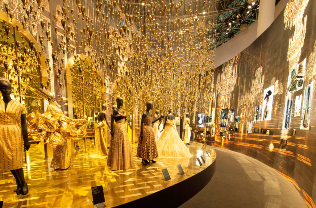 Chinese museums: Esprit Dior Exhibition, 2013, Museum of Contemporary Art Shanghai, Shanghai, China. Bureau Betak.
