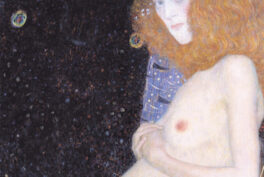 pregnancy in art Gustav Klimt, Hope I, 1903, National Gallery of Canada, Canada, US. Artist's website.