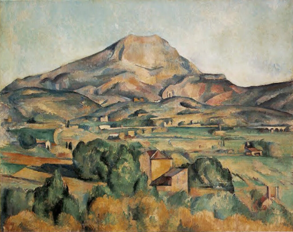 Marsden Hartley: Paul Cézanne, Mont Sainte-Victoire, 1885-1895, Barnes Foundation, Philadelphia, USA.
