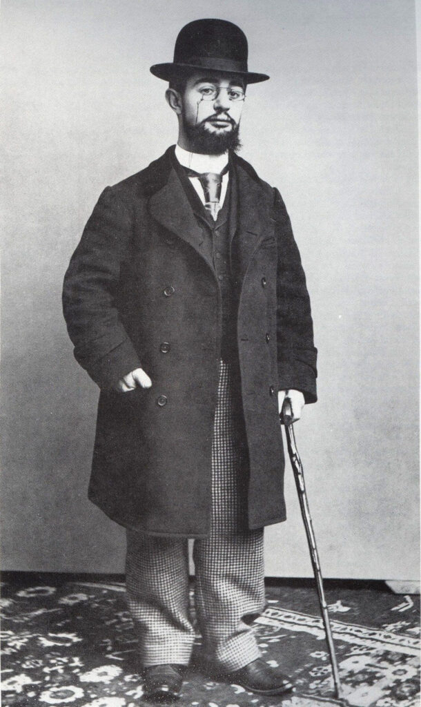 Henri de Toulouse-Lautrec: Photograph of Henri de Toulouse-Lautrec by Paul Sescau, 1894. Wikimedia Commons (public domain).
