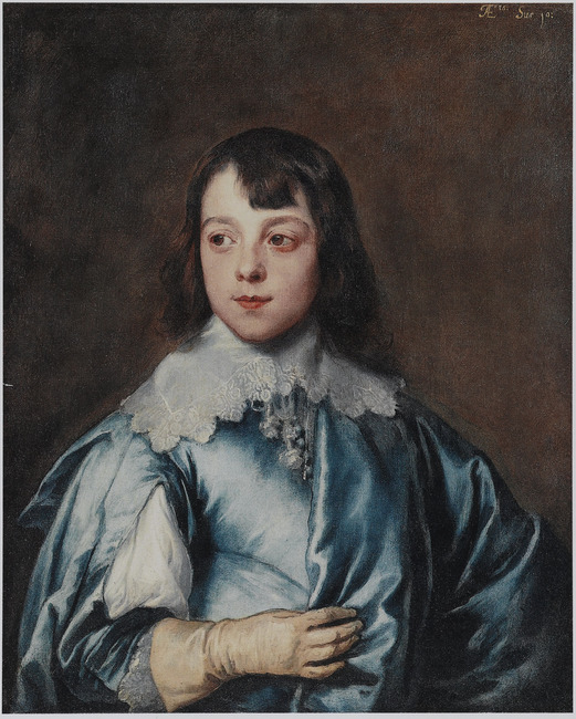 Blue Boy Gainsborough: Anthony van Dyck, Portrait of Charles Stanley, Lord Strange, 8th Earl of Derby, ca. 1638, private collection. Wikimedia Commons (public domain).
