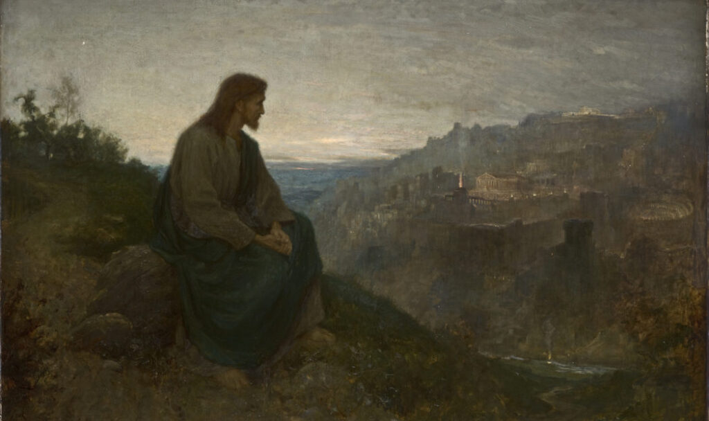 William Hole: William Hole, If Thou Hadst Known, 1885, R.S.A. Collection, Edinburgh, Scotland.
