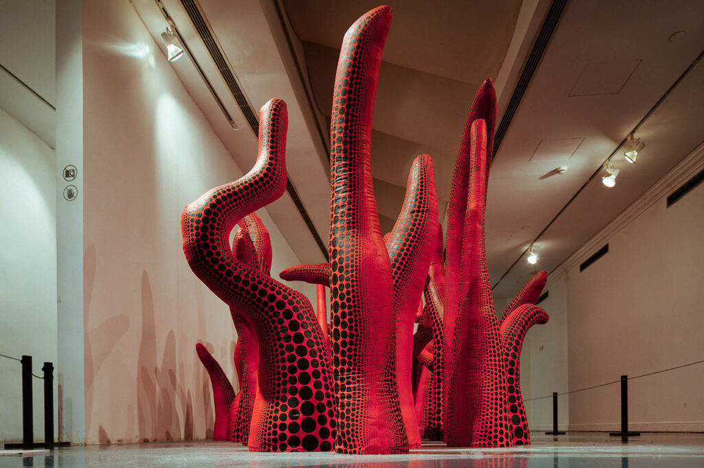 Yayoi Kusama, A Dream I Dreamed Exhibition at Museum of Contemporary Art Shanghai, China